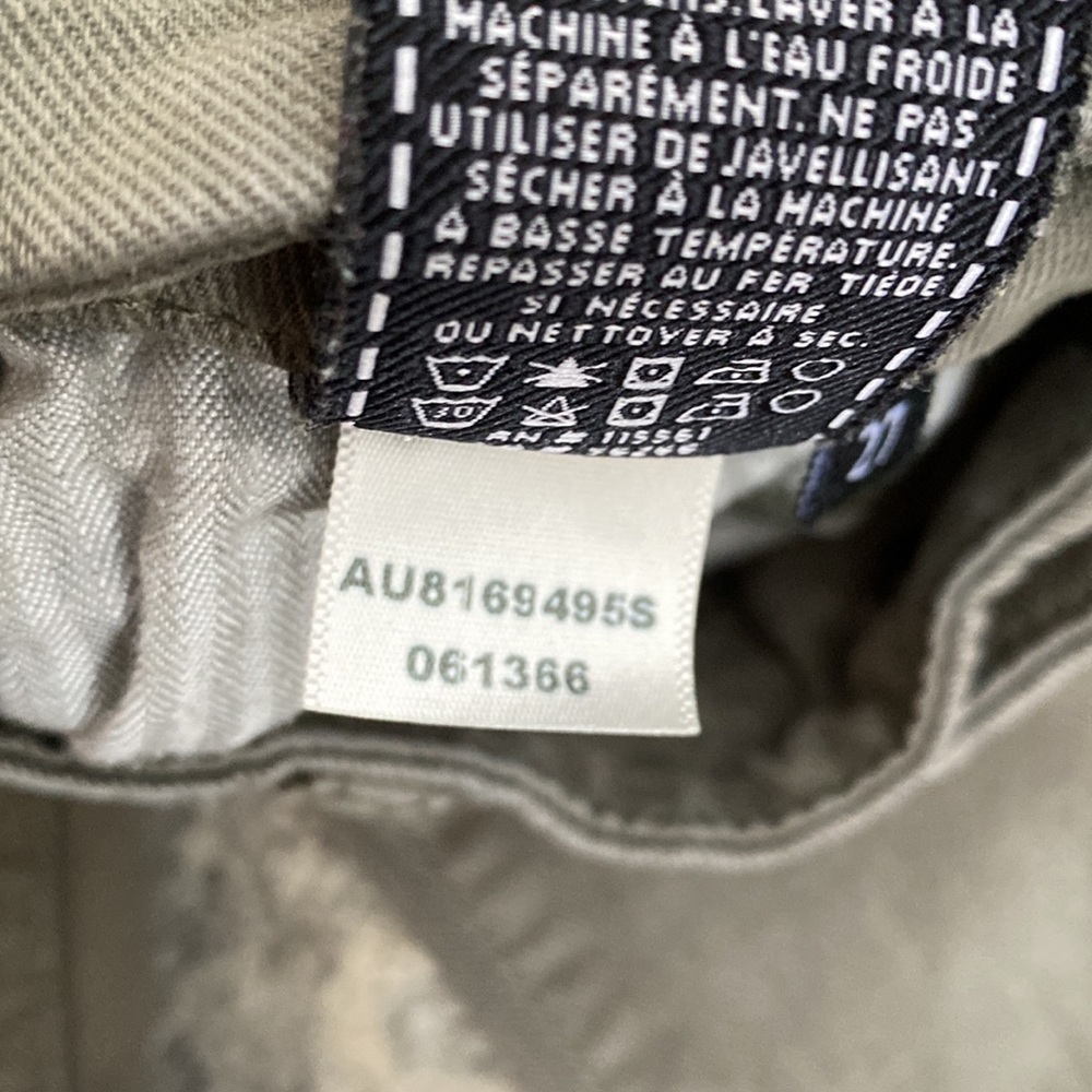 7 for ALL MANKIND MILITARY GREEN DENIM JEANS SZ 27 like new - Picture 5 of 8